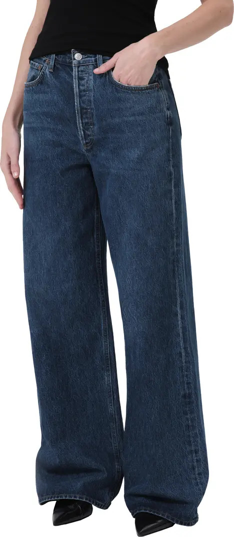 AGOLDE Dame High Waist Wide Leg Jeans | Nordstrom | Nordstrom