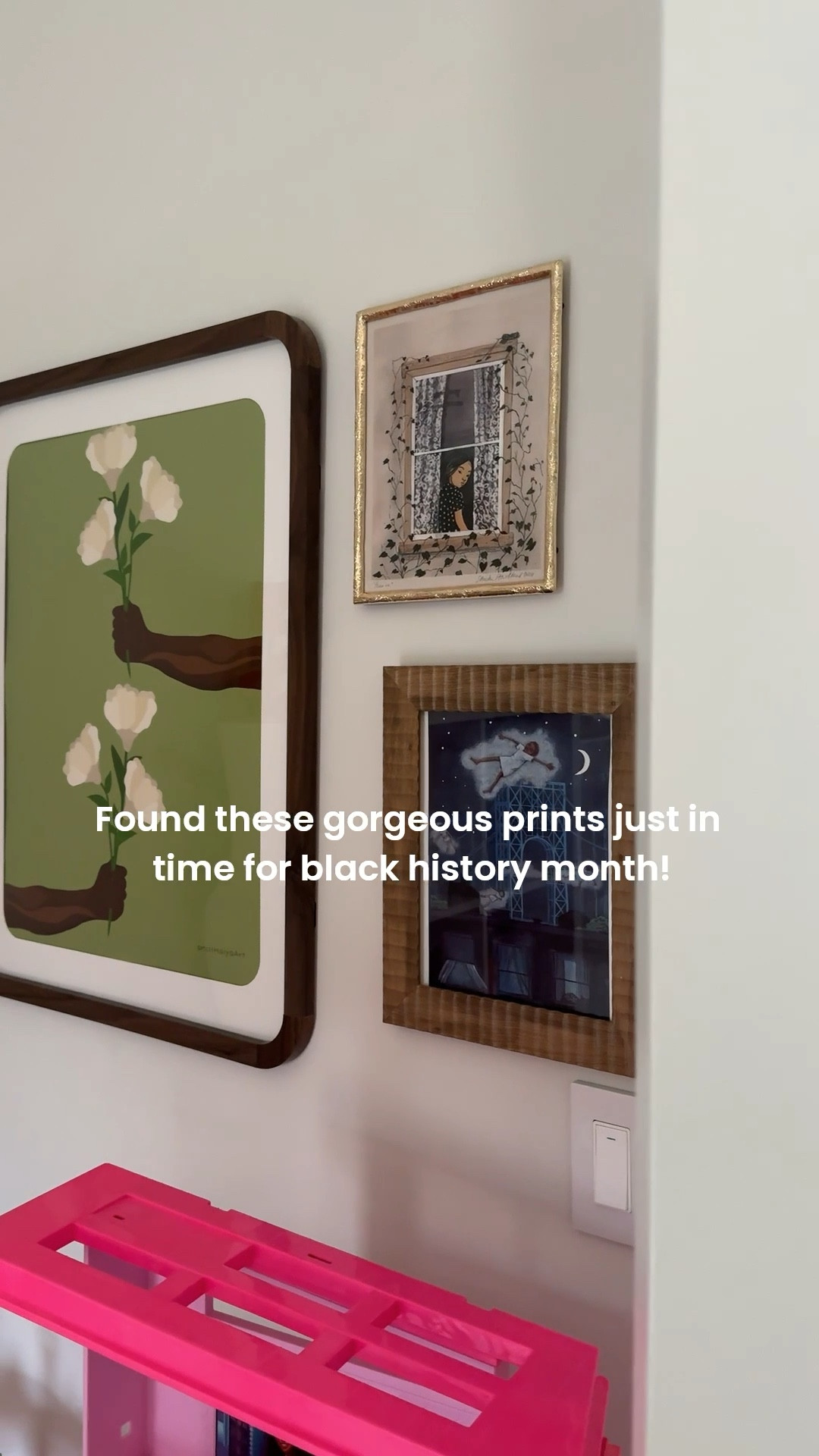 Found these gorgeous prints on @Etsy just in time for black history month. We decided to add these to our playroom wall and I love it! #etsycreatorco #etsy #etsypartner 