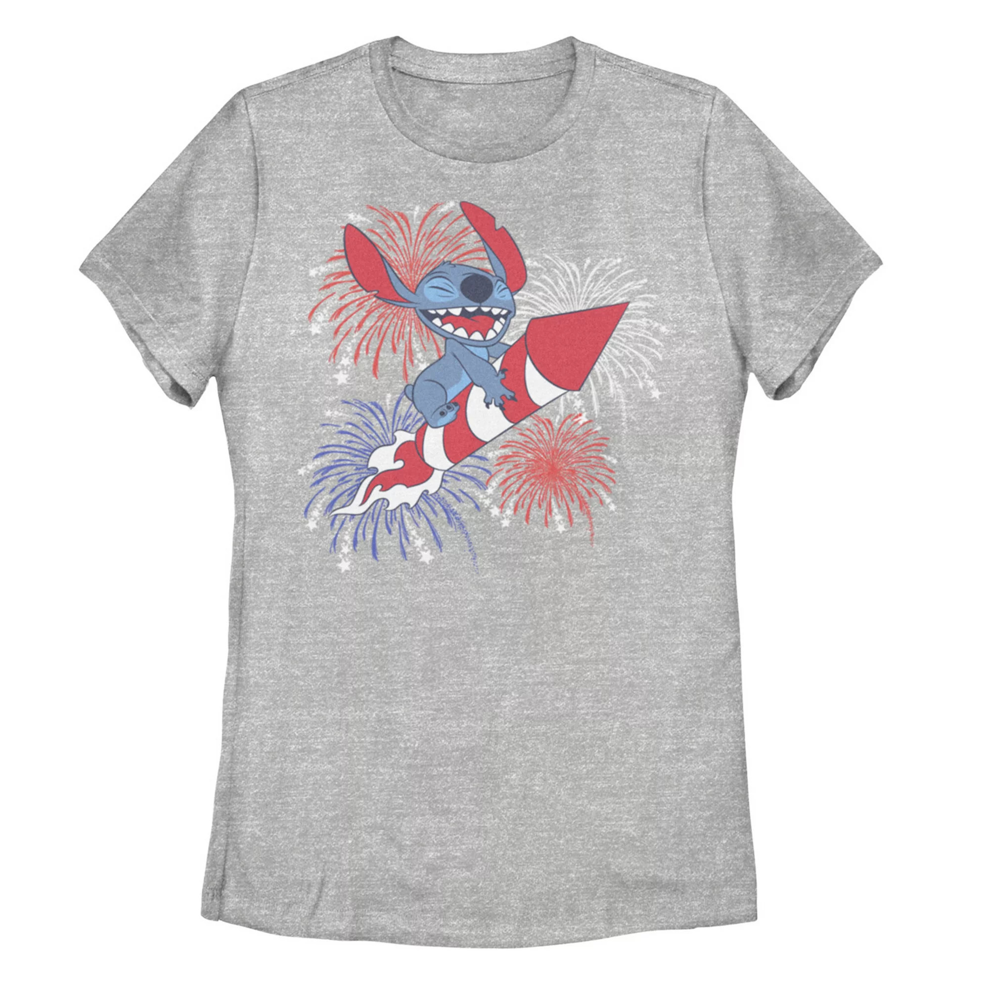 Disney's Lilo & Stitch Junior's Stich 4th Of July Firework Graphic Tee | Kohl's