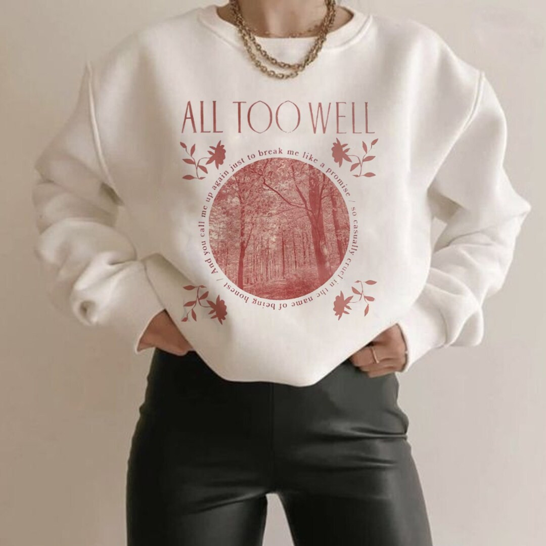 All Too Well Taylor's Version Crewneck Shirt, Taylor RED Album Shirt, So Casually Cruel In The Na... | Etsy (US)