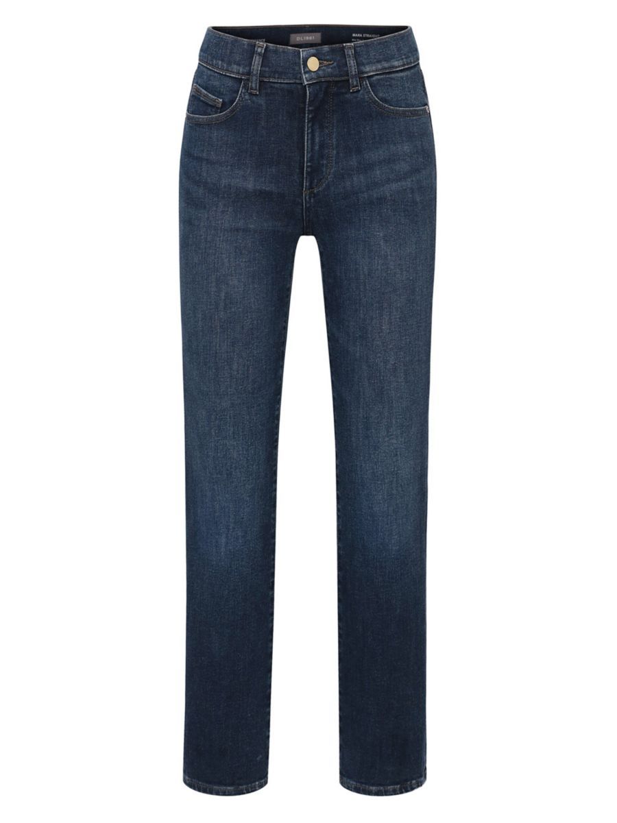 Mara Straight Instasculpt Straight Jeans | Saks Fifth Avenue