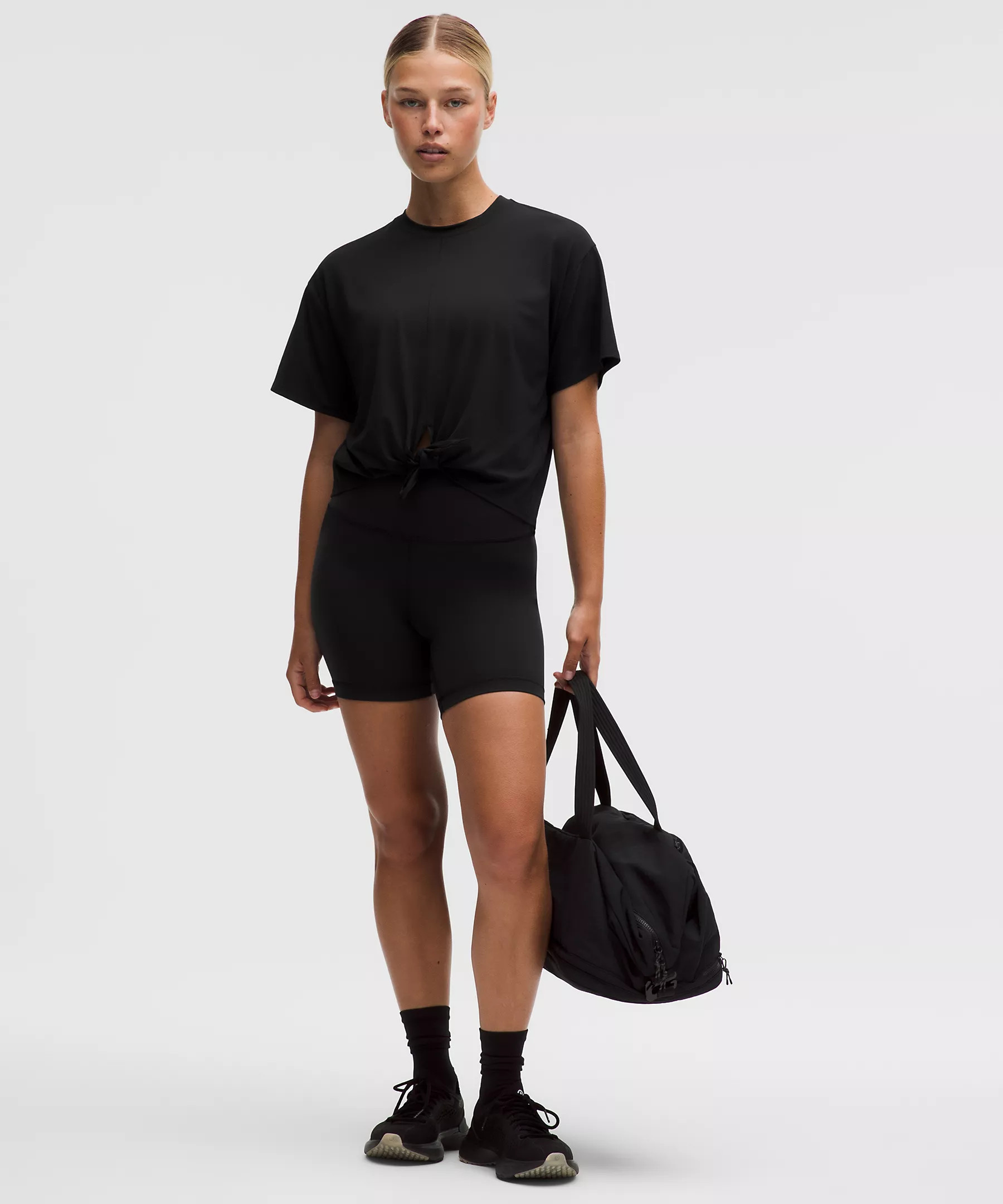 All-Sport Tie-Front Short-Sleeve Shirt | Lululemon (US)