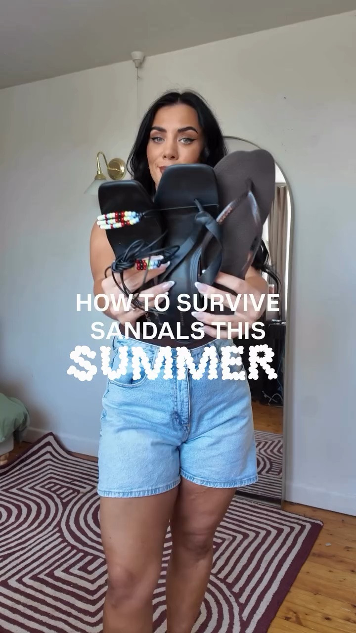 How I survive Sandals this Summer 👡🩴 Because we all know it’s HELL! comment LINK for my summer shoe guide and my fave shoes that don’t cut your feet up! #flipflopseason #sandals #hack #girlyhack #holidayhack

Flip Flops, Summer Tips, Summer Shoes, Heatwave Tips, Summer Comfort

#LTKuk #LTKsummer #LTKtravel