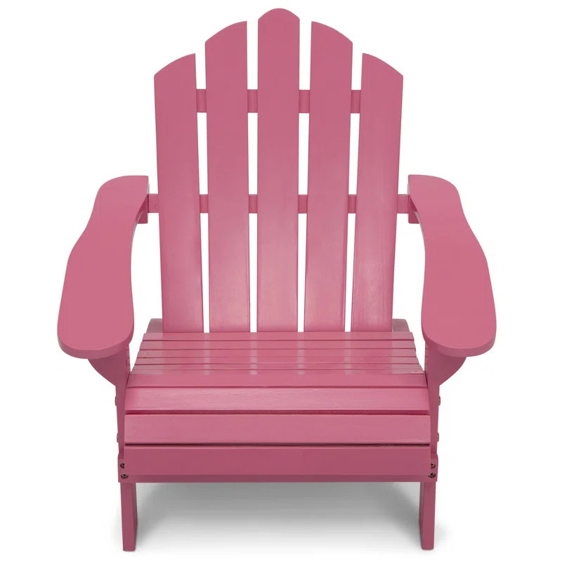 Kids Wood Outdoor Adirondack Chair | Wayfair North America
