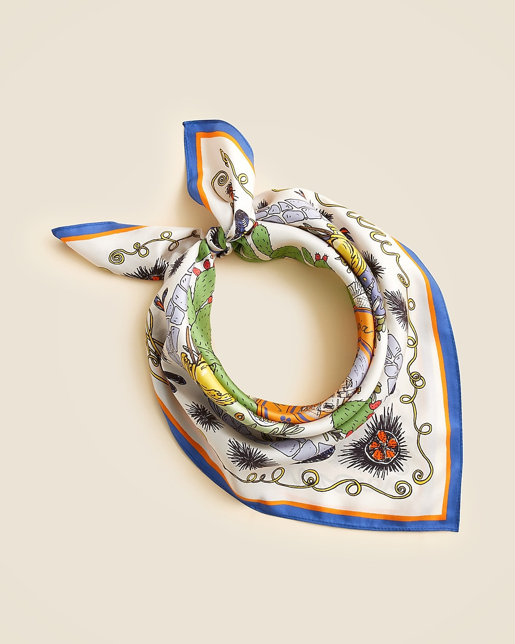 Masseria San Domenico X J.Crew silk bandana | J. Crew US