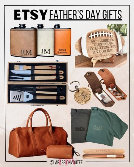 This Father’s Day, make Dad feel truly appreciated with extraordinary gifts from Etsy. Enjoy up to 30% off on a carefully curated collection of thoughtful presents that capture his unique spirit. From personalized keepsakes to handmade wonders, find the perfect way to honor him on his special day.

#LTKMens #LTKGiftGuide #LTKSaleAlert
