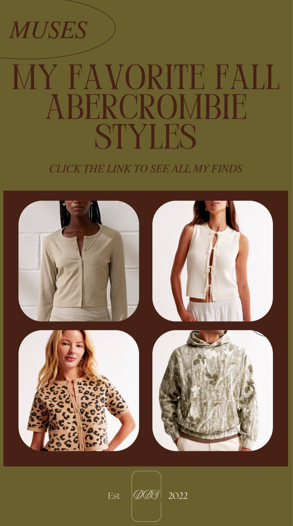 My favorite fall Abercrombie styles 🤎🍂

Fall finds, fall fashion style, fall style, fall, Abercrombie fall, fashion, trendy outfits, outfit of the day 

#LTKSeasonal