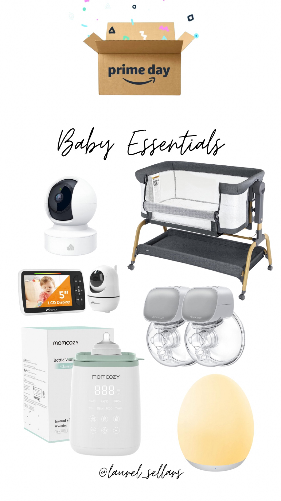 One Momcozy Baby Monitor and One Retractable Baby Gate