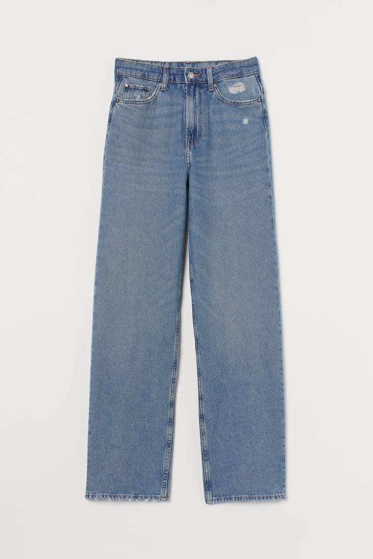 Loose Straight High Jeans | H&M (US + CA)