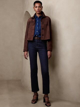 High-Rise Slim Jean | Banana Republic Factory