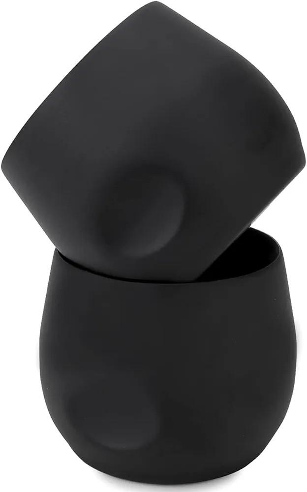 Kitchenexus Stainless Steel Espresso Cups 2 pcs Set, Double Wall Insulated Unbreakable Small Cup ... | Amazon (US)