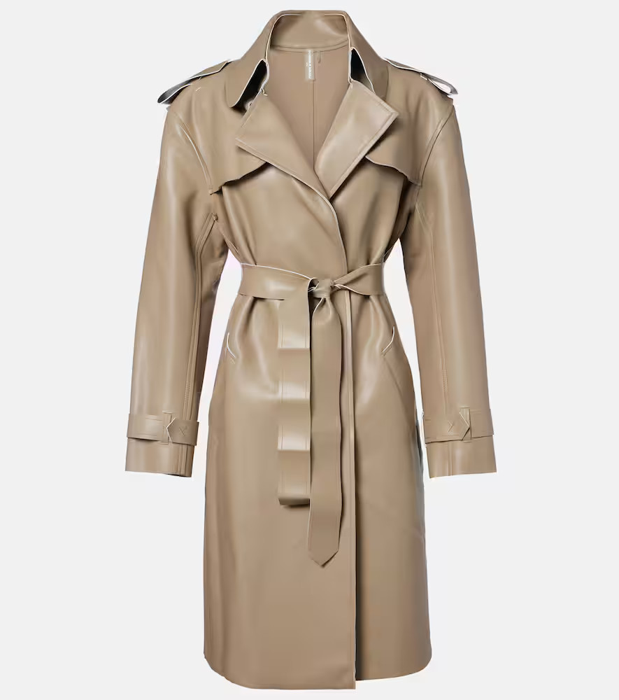 Norma Kamali Coated trench coat | Mytheresa (US/CA)