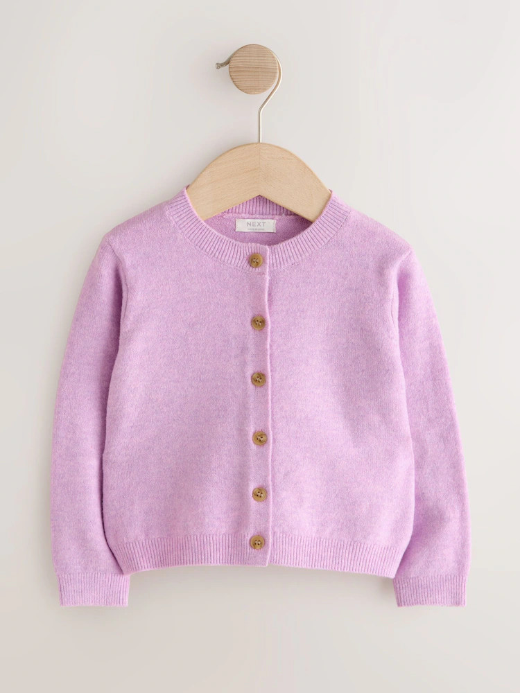 Lilac Purple Knit Cardigan (3mths-7yrs) | Next US