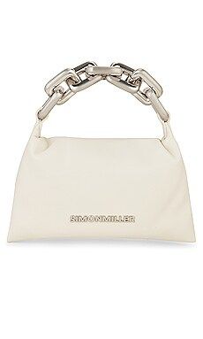 Simon Miller Linked Vegan Leather Mini Puffin Bag in Macadamia from Revolve.com | Revolve Clothing (Global)