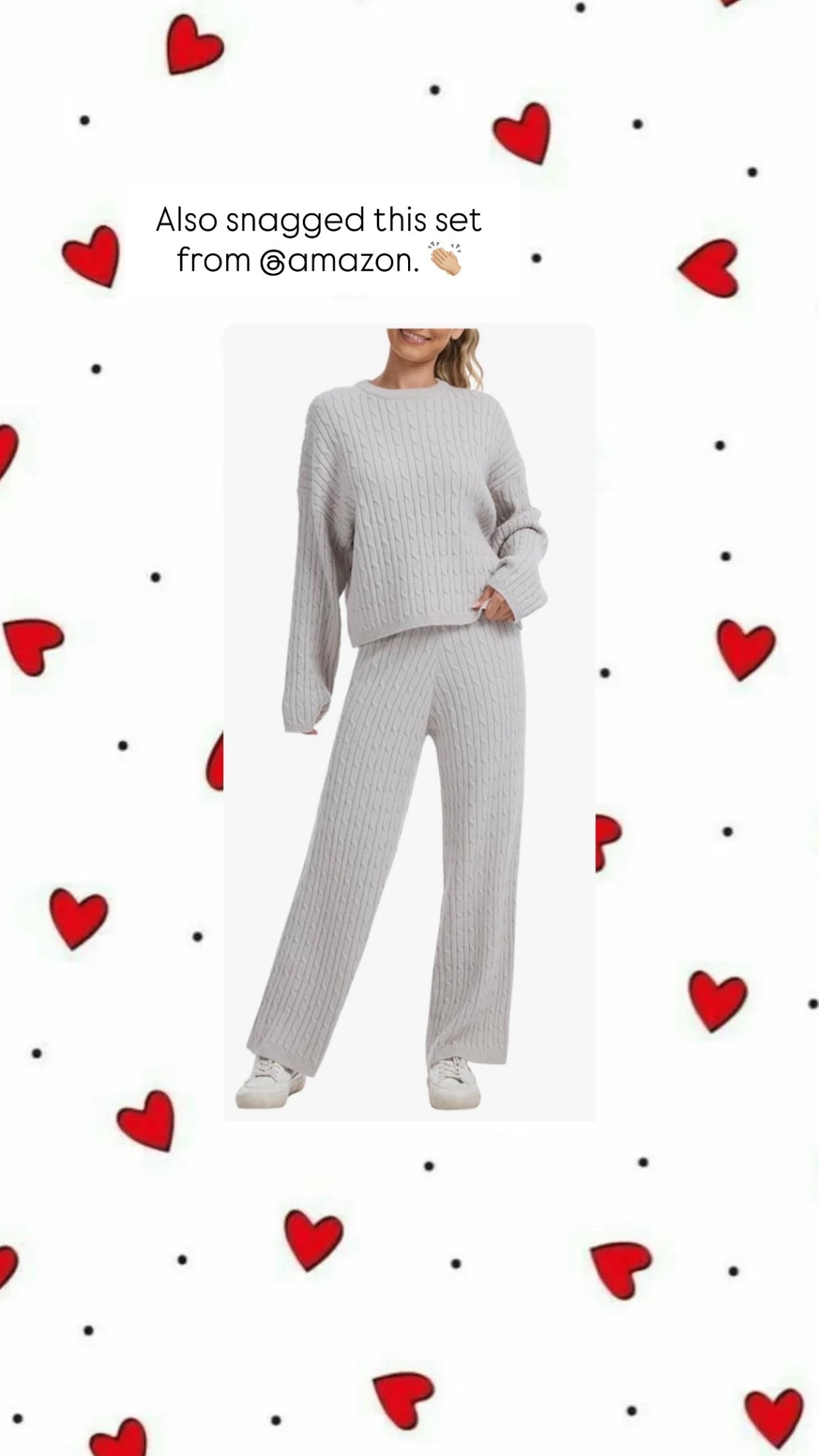 The cutest set from @amazon 👏🏼 I went down a size, 


#LTKSeasonal #LTKootd #LTKMidsize