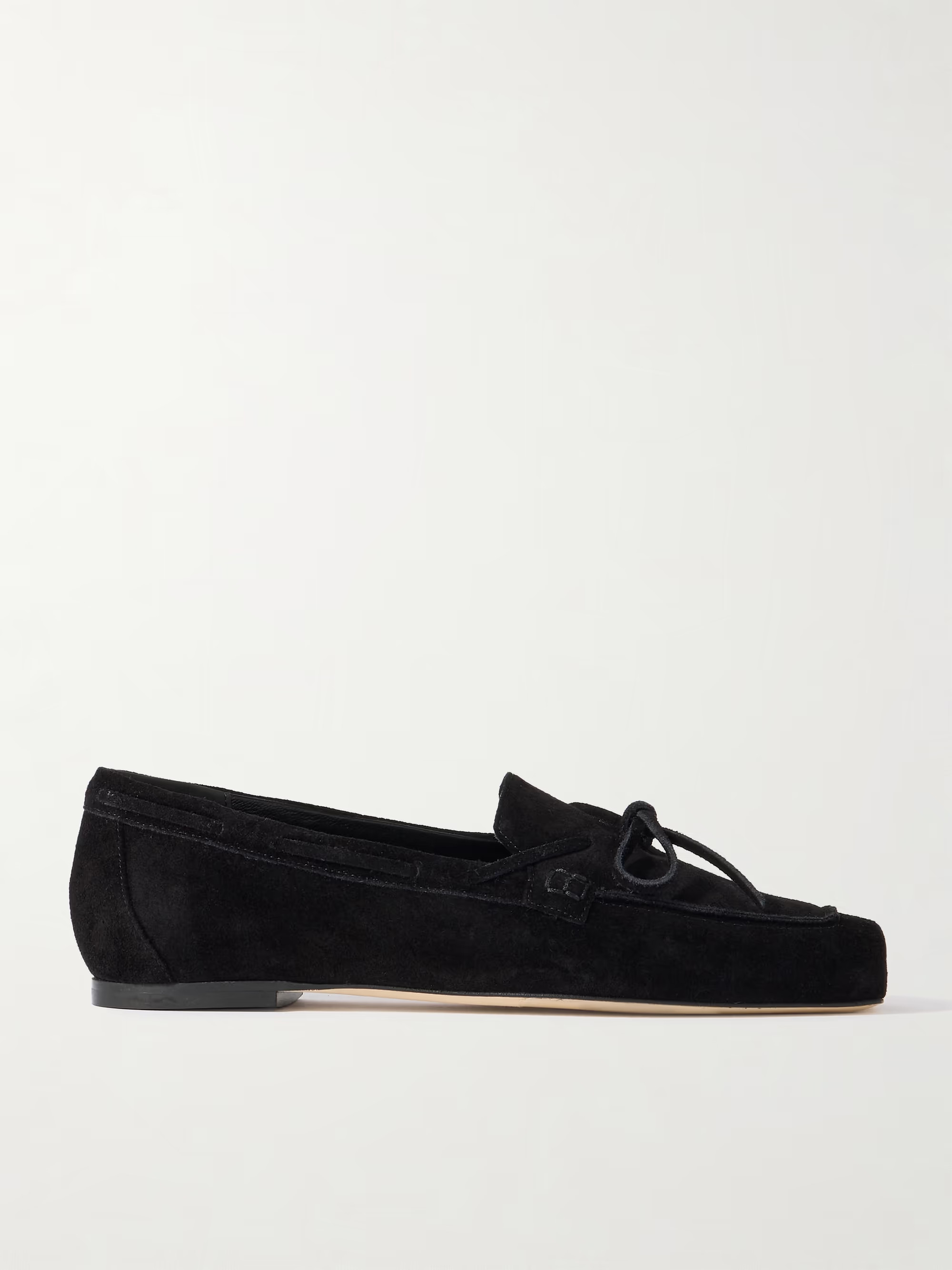 Jasper suede boat shoes | NET-A-PORTER (UK & EU)