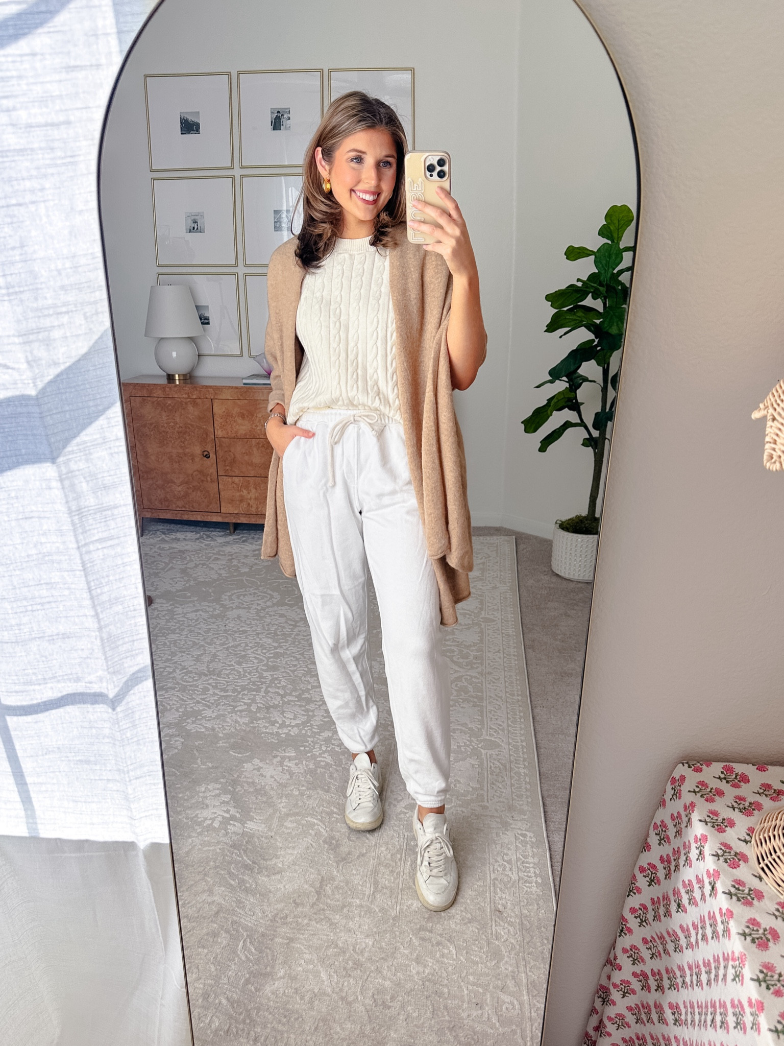 Cozy travel outfit! Wearing a S in sweater and S in pants (exact pants are old, linked similar!)

#LTKSeasonal #LTKStyleTip