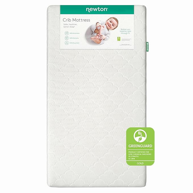 Newton Baby Crib Mattress and Toddler Bed - 100% Breathable Proven to Reduce Suffocation Risk, 10... | Amazon (US)