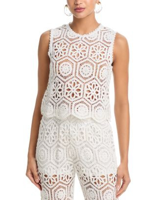 Crochet Tank Top - Exclusive | Bloomingdale's (US)