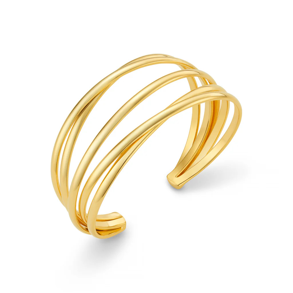 Open Interlocking Cuff | Orelia