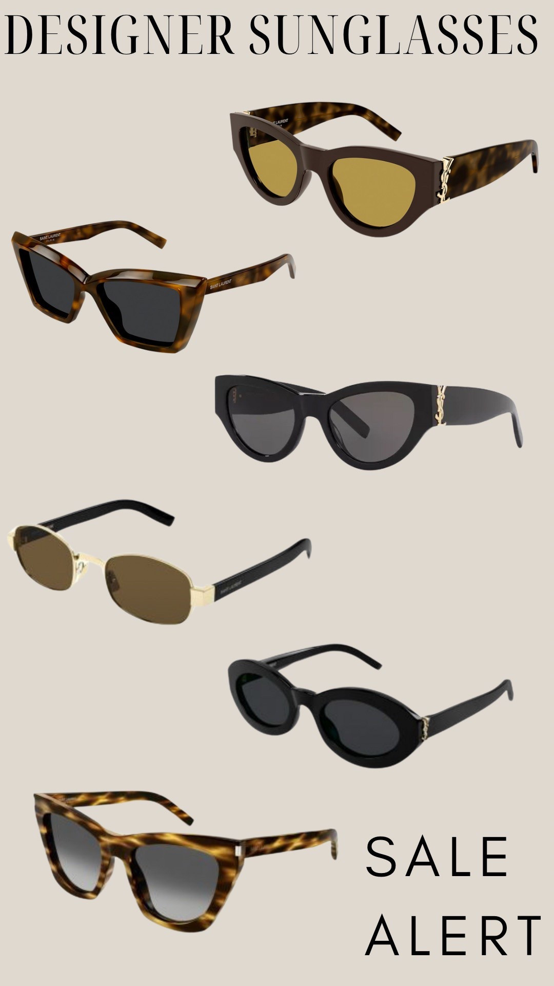 30% off my YSL sunglasses Designer sunglasses perfect for your summer outfit

#LTKOver40 #LTKSaleAlert #LTKSummerEdit