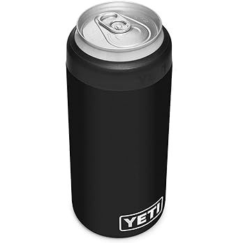 YETI Rambler 12 oz. Colster Slim Can Insulator for the Slim Hard Seltzer Cans, Black | Amazon (US)