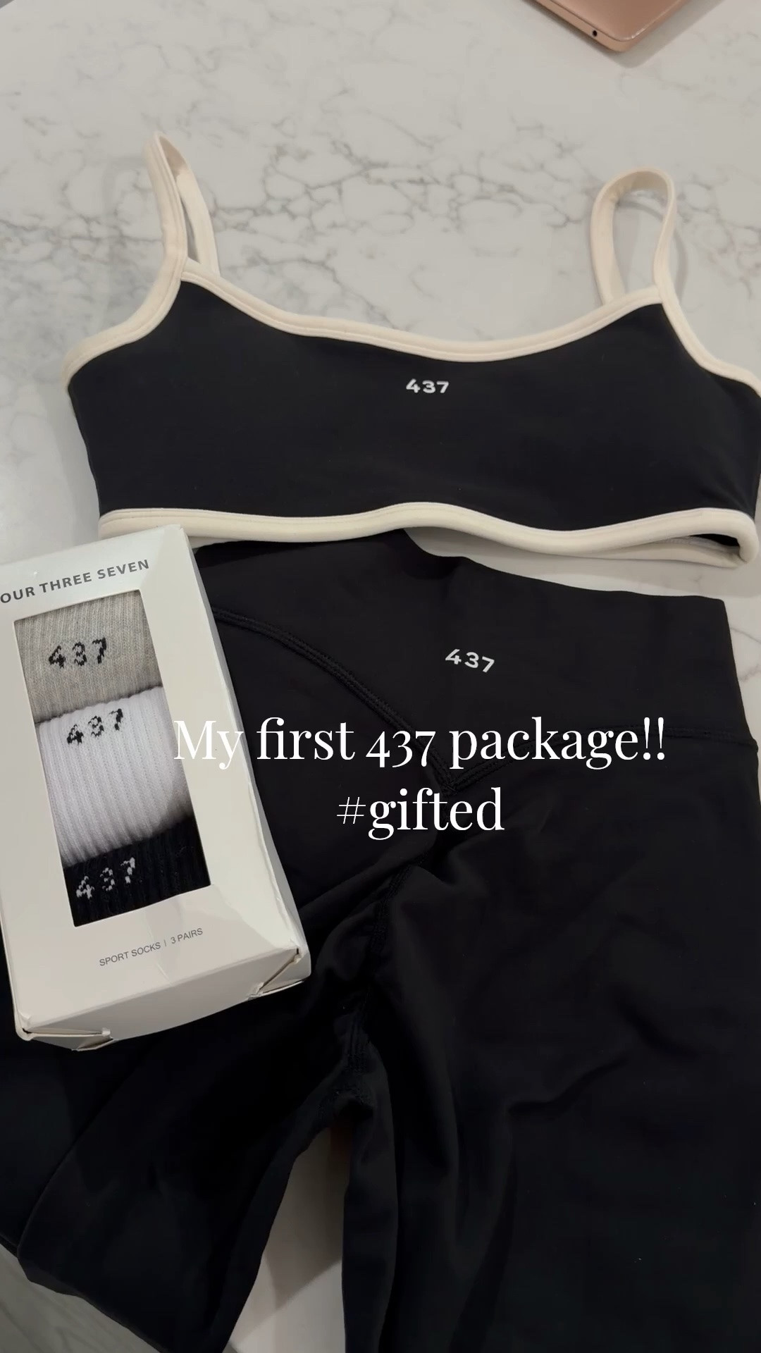 Thank you for sending me these workout pieces @Shop 437!! So cute! I ordered size small in everything.

#LTKootd #LTKPetite #LTKActive