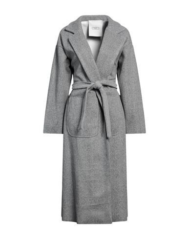 Gretha Milano Woman Coat Grey Size M Polyester | YOOX (US)
