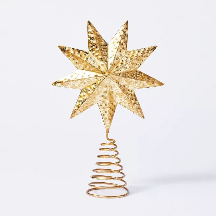 Gold Star Tree Topper - Threshold™ designed with Studio McGee | Target