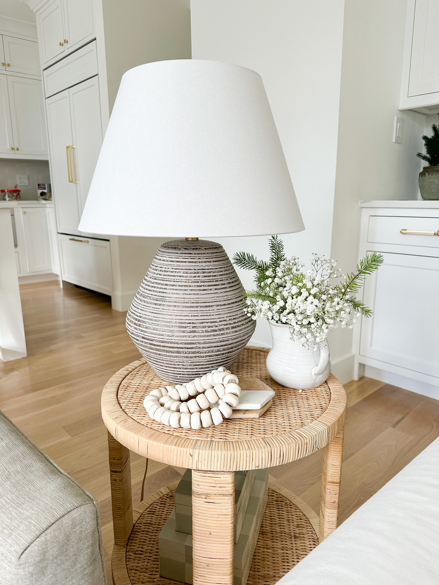 Studio McGee for target lamp 
Accent table 
Side table styling 
Marble coasters

#LTKstyletip #LTKhome #LTKsalealert