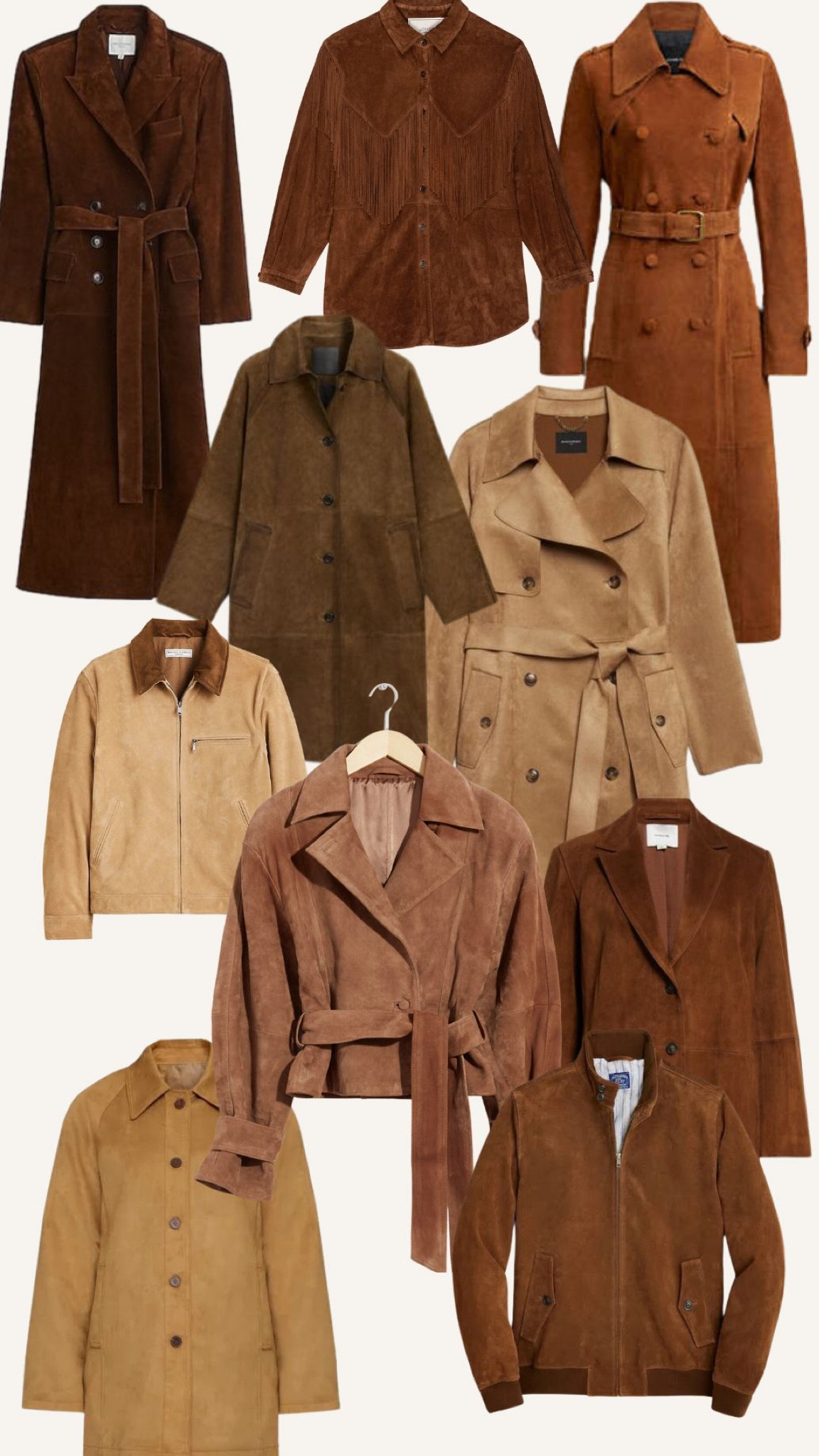 TRENDING FOR FALL: SUEDE OUTERWEAR - from trench coats to blazers throwing a suede jacket over your jeans and a tee (or even your leggings if that’s your preference) and your fall outfit is immediately elevated. 

#LTKSeasonal #LTKNYFW #LTKStyleTip