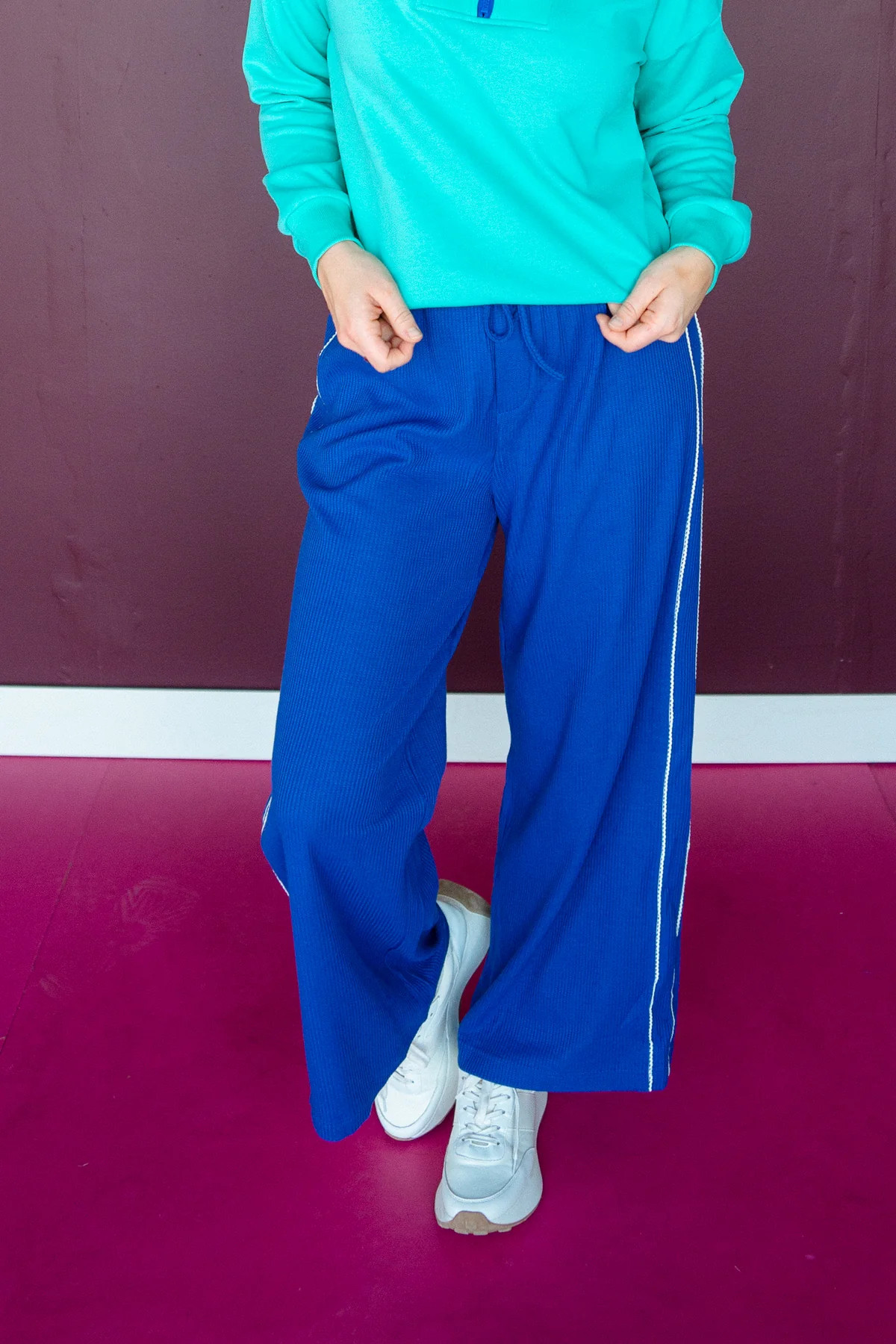 Preston Waffle Knit Pants | MyEllement Boutique