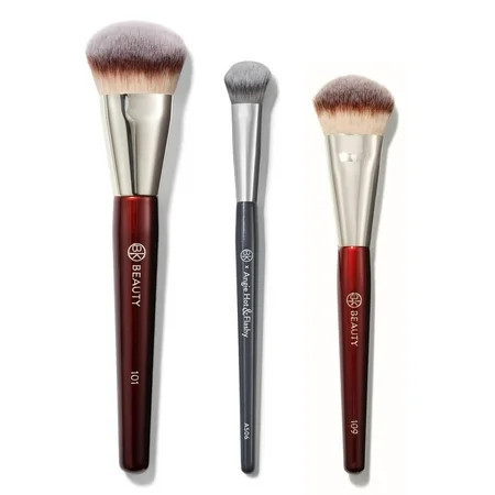 Pozyie BK Beauty Brush Set - A506 109 & 101 Concealer Brushes Contour Brush Mini Foundation Brush - A trio of Essential Brushes for a Flawless Look | Walmart (US)