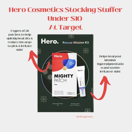 Skincare Stocking Stuffer Under $10 at Target - Hero Cosmetics Rescue Mission Kit #targetpartner #target @target @targetstyle

#LTKHoliday #LTKSeasonal #LTKGiftGuide