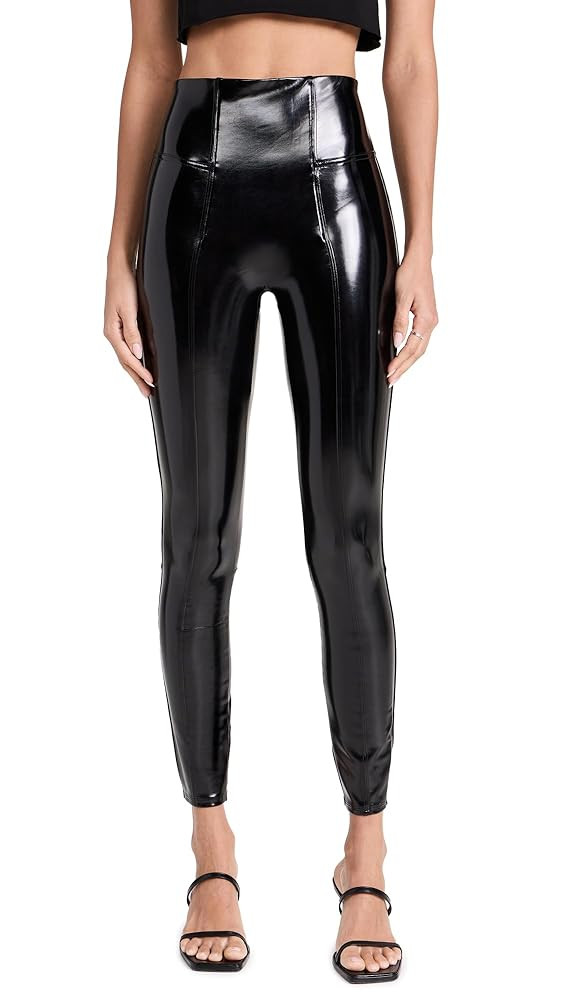 Faux Patent Leather Leggings - Sale | Amazon (US)