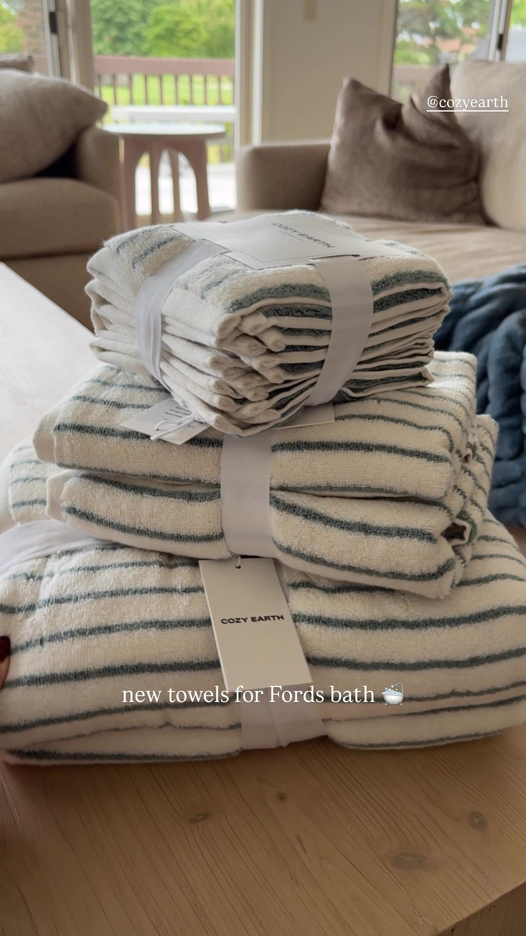 Softest guest bath towels ☁️ 

#LTKHome #LTKSeasonal