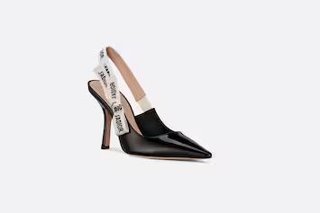 J'Adior Slingback Pump Black Patent Calfskin | DIOR | Dior Beauty (US)