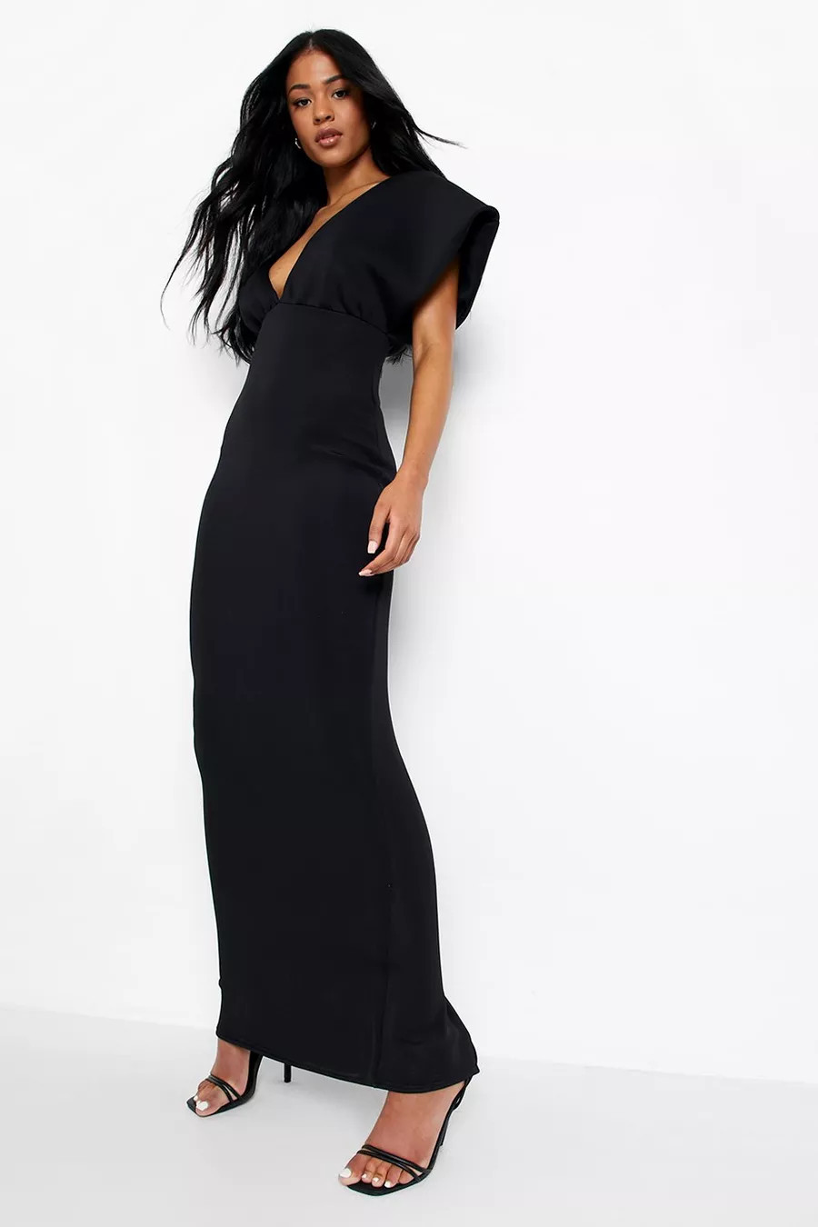 Tall Structured Maxi Dress | Boohoo.com (US & CA)