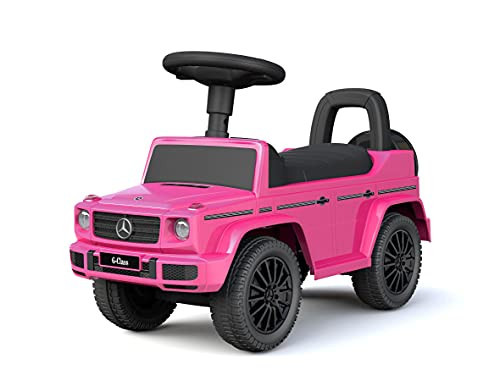 Best Ride On Cars Kids Outdoor Stroller Mercedes G-Wagon Push Car with Working Lights, Horn, and Music for Ages 1 to 3 years, Pink | Amazon (US)