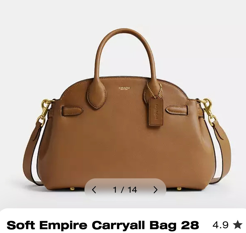 Coach Soft Empire Carryall 28

#LTKItBag #LTKWorkwear #LTKTravel