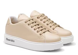 Mach 1 Calf Leather Classic Sneaker Pink | Church's Footwear UK