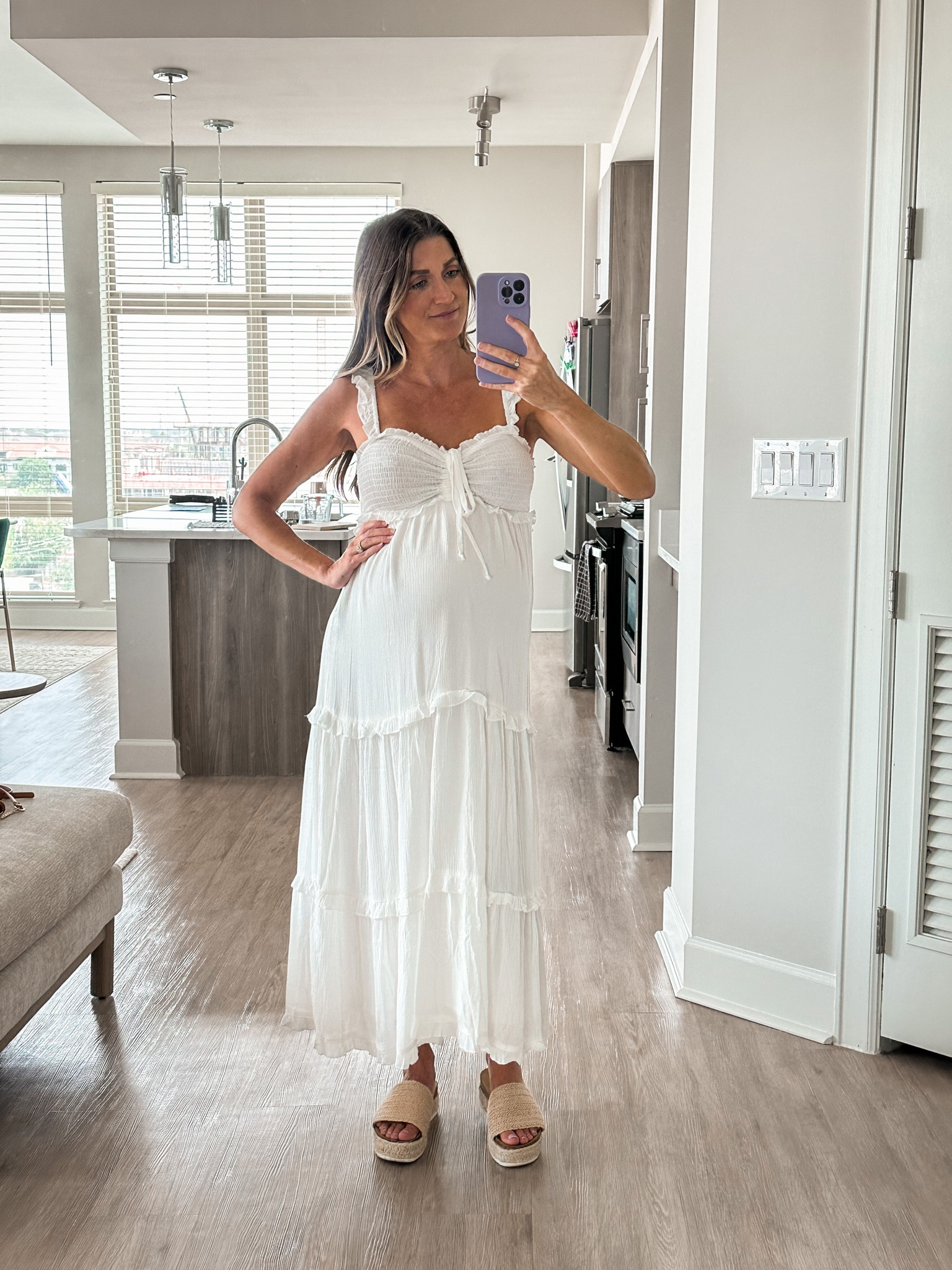 White flowy summer dress

#LTKunder100 #LTKbump #LTKstyletip