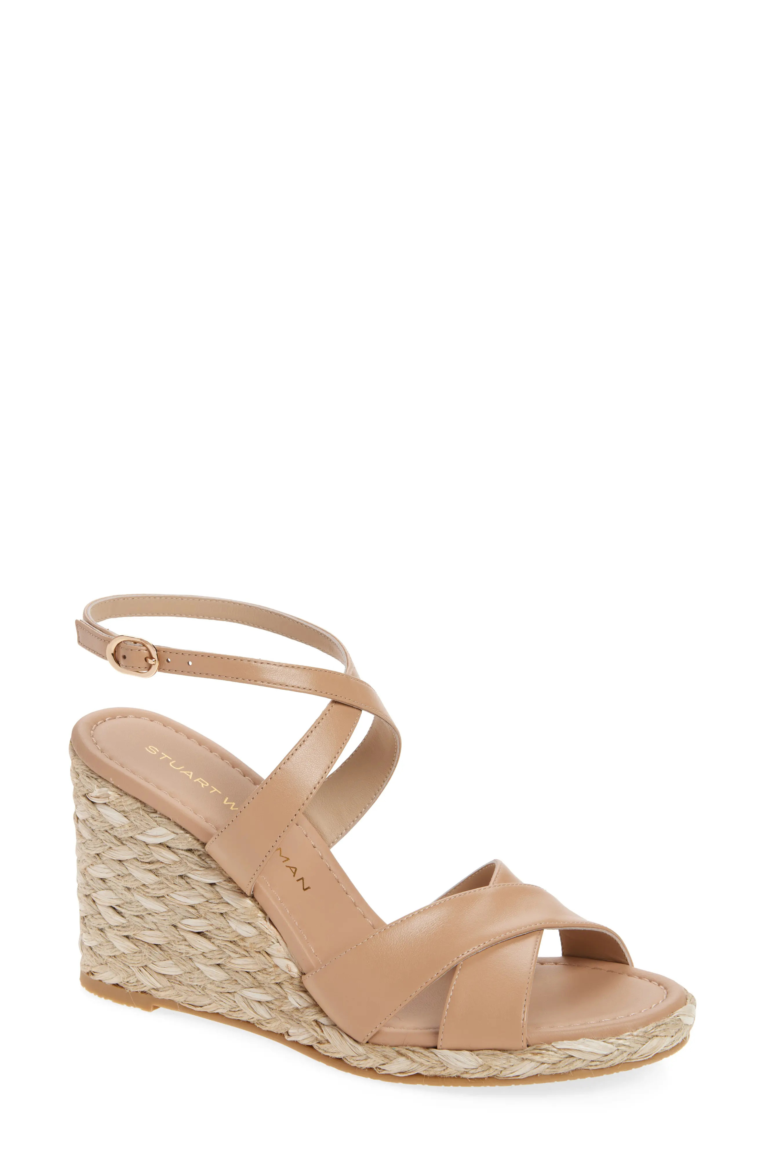 Alyssa Ankle Strap Wedge Sandal (Women) | Nordstrom | Nordstrom