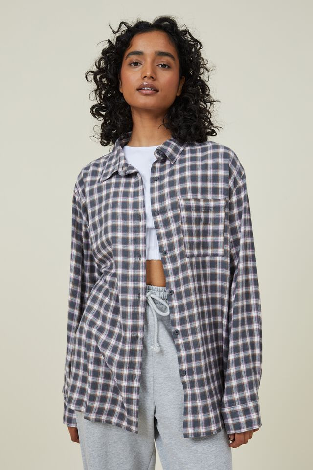 Boyfriend Flannel Shirt | Cotton On (ANZ)
