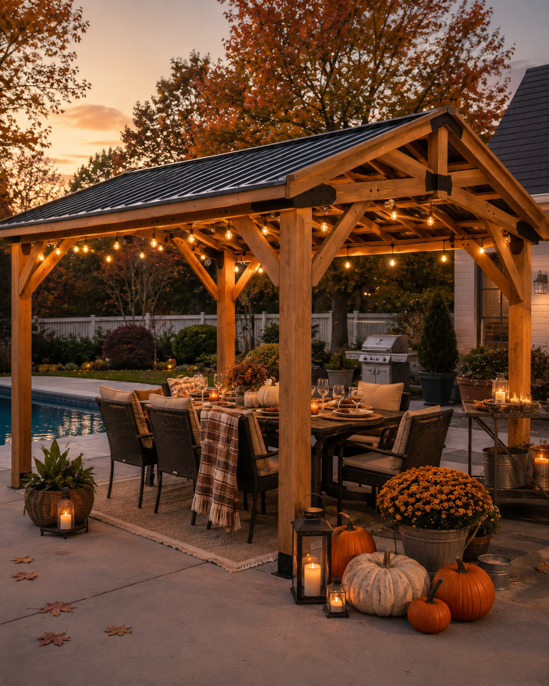 These pergolas + gazebos are such a smart Labor Day buy if you love hosting outside. Think fall dinners, football weekends, cozy lights, and a covered backyard setup that feels way more elevated. So many pretty ones are marked down right now. 🤎

#FallHosting #LaborDaySale #GazeboIdeas #PergolaDesign #OutdoorDining #OutdoorEntertaining #BackyardIdeas #PatioIdeas #FallOutdoorLiving #HomeDeals #LTKHome #OutdoorDecor #BackyardInspiration 

 #LTKSeasonal #LTKHome #LTKSaleAlert