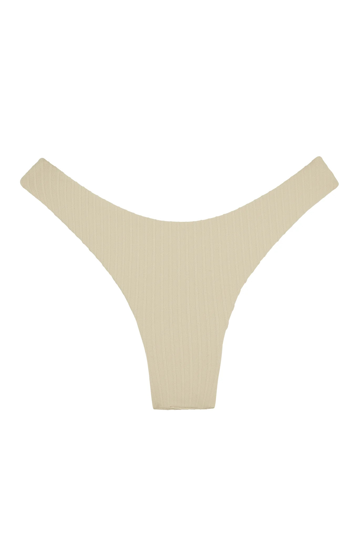 Byron Bottom - Vanilla Matte Rib | Monday Swimwear