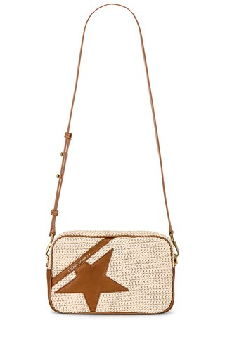 Golden Goose Star Bag in Beige & Brown from Revolve.com | Revolve Clothing (Global)