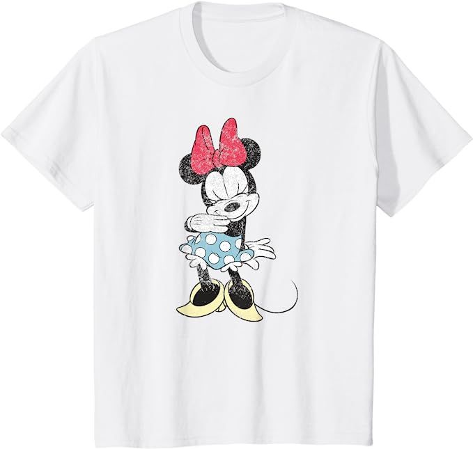 Disney Shy Minnie Mouse T-Shirt | Amazon (US)