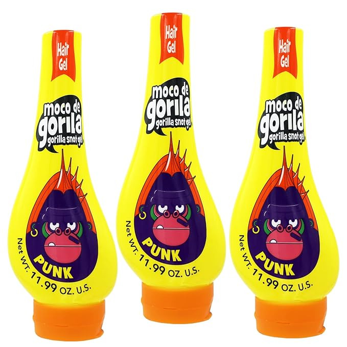 Moco de Gorila Punk, Hair Styling Gel, Reactivate with water, Long-lasting Hold, 3-Pack of 11.99 ... | Amazon (US)