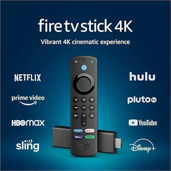 Fire TV Stick 4K streaming device with Alexa Voice Remote (includes TV controls), Dolby Vision | Amazon (US)